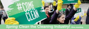 spring clean the cleaning industry