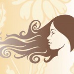 healthy hair illustration