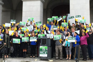 Rally for ingredient disclosure in cleaning products