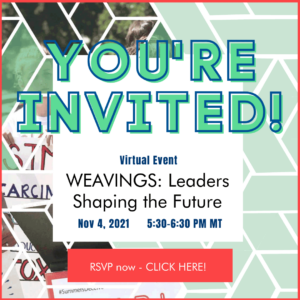 Weavings Event Invite